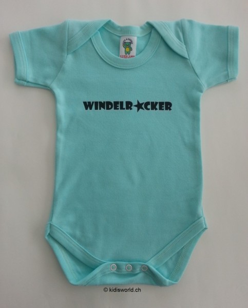 Baby Body bedruckt &quot;Windelrocker&quot;