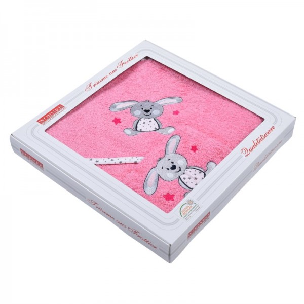 Bade Set &quot;Hase&quot; bubblegum