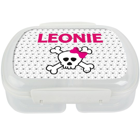 Znünibox &quot;Totenkopf Pink&quot;