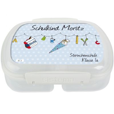 Znünibox &quot;Schulkind blau&quot;