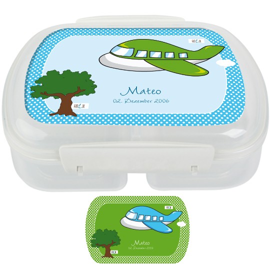 Znünibox &quot;Flugzeug&quot;